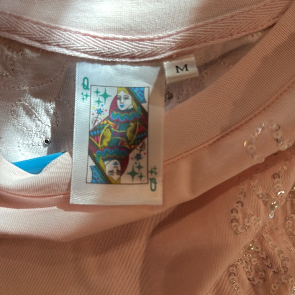 Pink Baby doll Party dress with Champagne Bottle Design - Picture 5 of 5